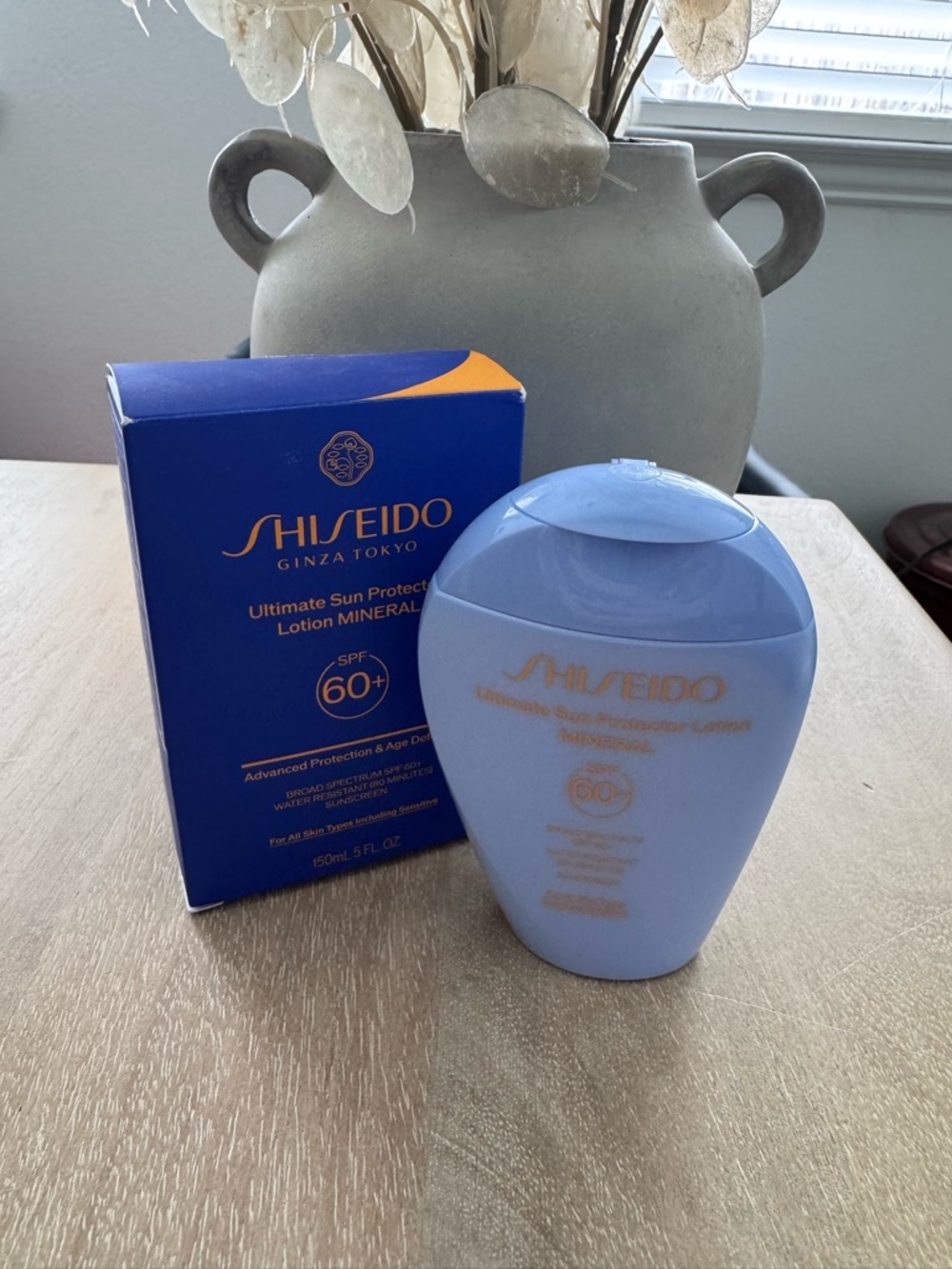 New Shiseido Ultimate Sun Protector Lotion Mineral SPF 60+ Sunscreen - 5 oz